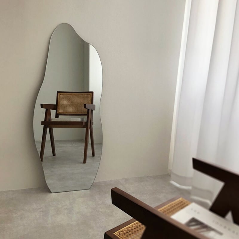 mirror-03048 Serene waves ミラー スタンドミラー 立て掛け | AR