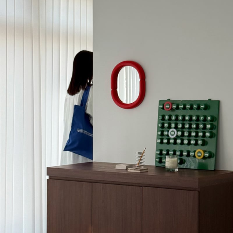 mirror-03172 オーバルフレーム ミラー | ART OF BLACK