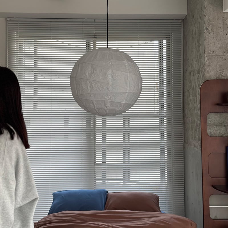 ペテンシー　白かけ 2枚 light-03391 ホワイト Spiral Rice Paper Shade 60cm 和