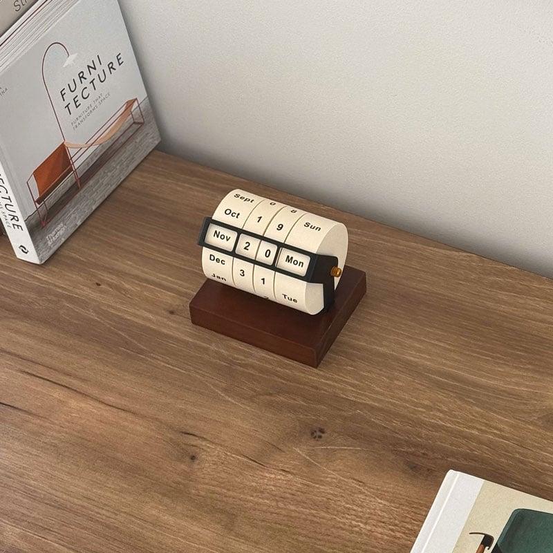 calendar-03015 回転式 卓上 万年カレンダー | ART OF BLACK