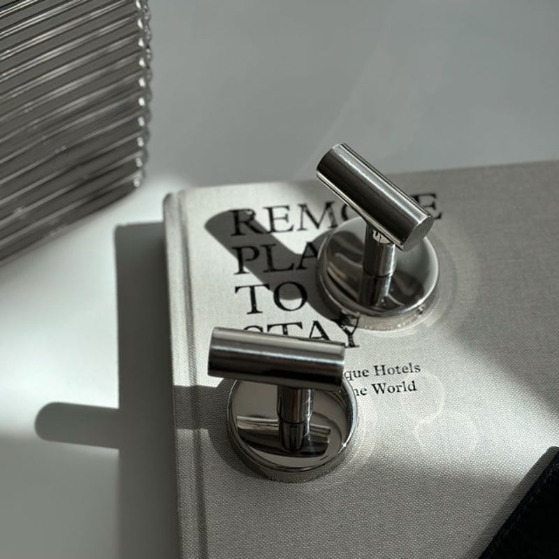 wallhook-03010 ステンレス シルバー ウォールフック | ART OF BLACK