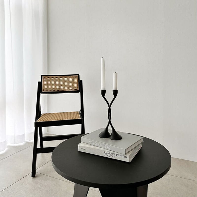 candle-03092 Twin ブラック キャンドルスタンド | ART OF BLACK