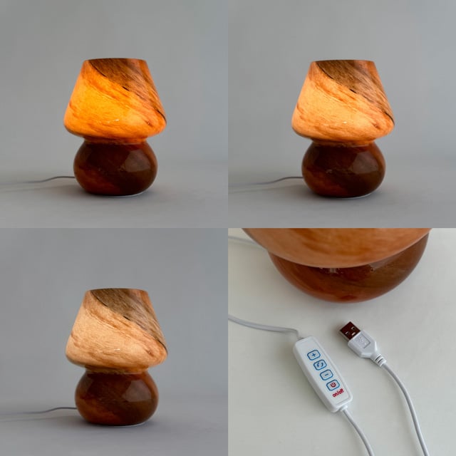 マッシュルーム型　キノコ型　ランプ Amazon.co.jp: TubicenトゥビセンMUSHROOM-WHキノコ型LEDポータブル