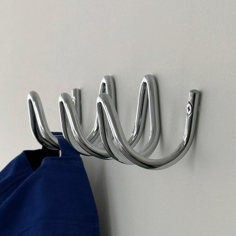 予約販売1月中旬頃発送予定 wall-03101 loop シルバー 3連フック