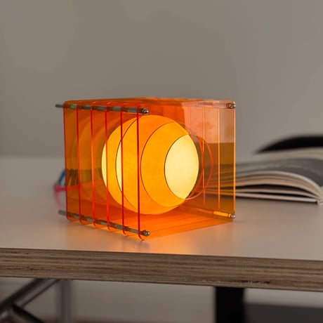 予約販売6月下旬～7月上旬頃発送予定　light-03385　レイヤードアクリル テーブルランプ