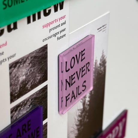 magnet-03010　Phrase Magnet フレーズマグネット 6個SET