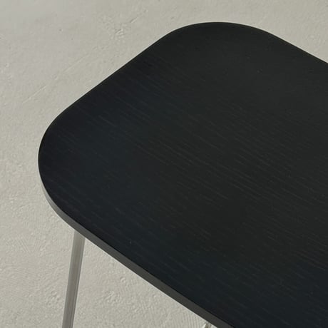 chair-03095　プライウッド スチールスタンド ハイチェア カウンタースツール