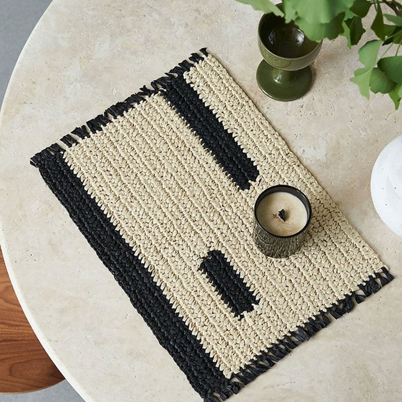 tablecloth-03067 ニュアンスブロック ペーパー ランチョン