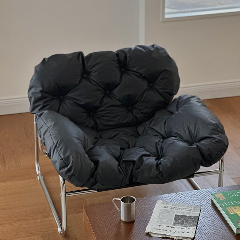 一部予約商品】 chair-03088 新色追加 シルバーフレーム パテッド
