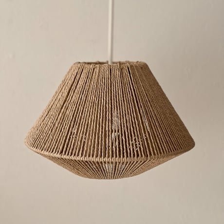 light-03155　rhombus ペーパーコード ペンダントライト 口金E26