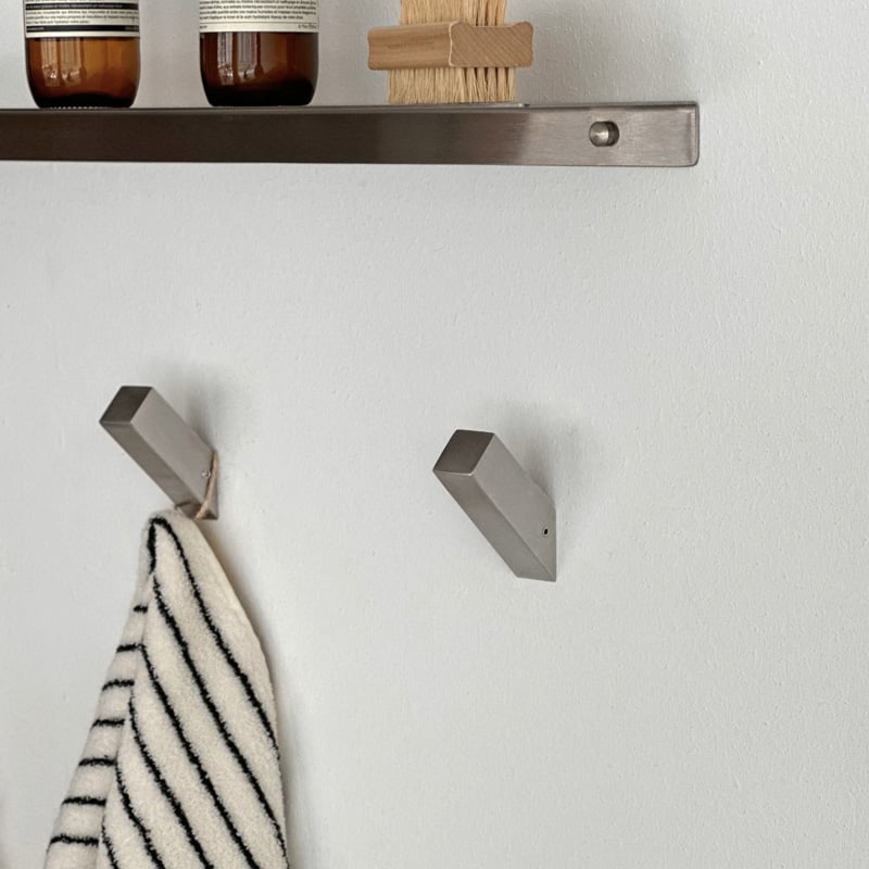 wall-03095 ステンレス 四角柱 ウォールフック | ART OF BLACK