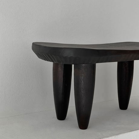 予約販売7月下旬～8月上旬頃発送予定　stool-03018　SENUFO STOOL 木彫りアフリカンスツール