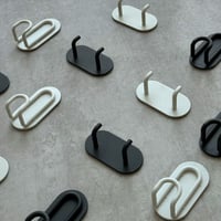 wallhook-03008　2個セット アイアン Jフック ウォールフック