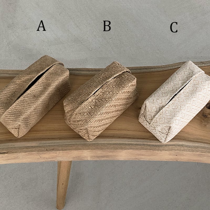 麻紐ティッシュカバー　オーダーページ プリント版パターン「夏のティッシュカバー」BO-29 | 手編みのお店 / SPOOL