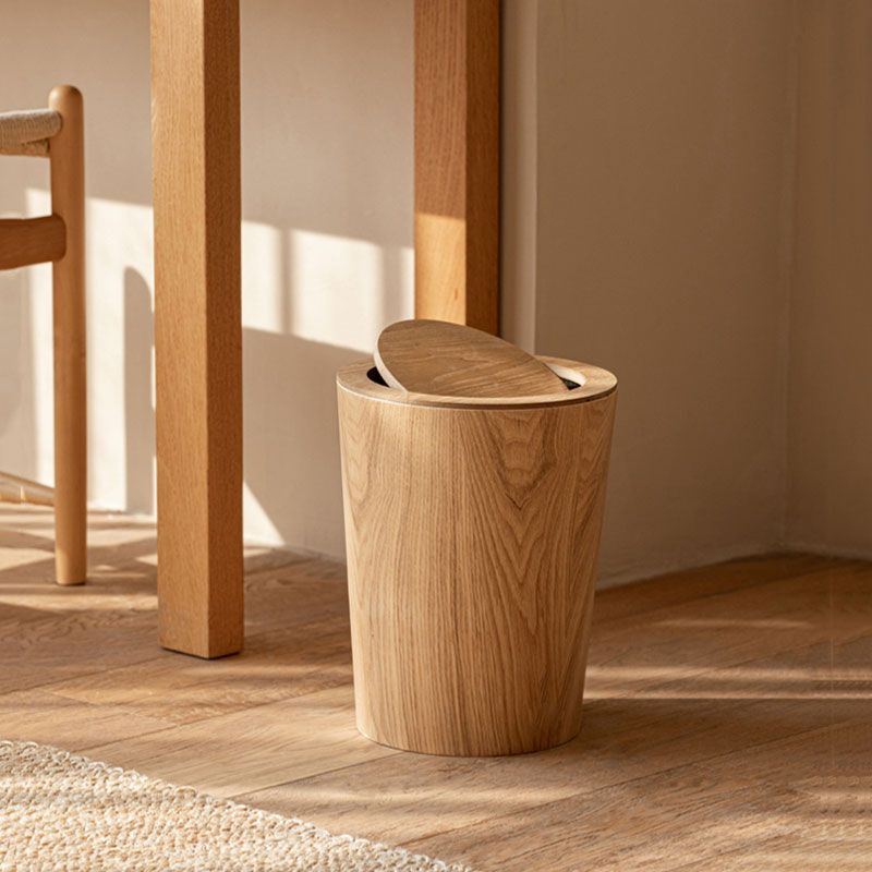 dustbox-03007 rotate cover ウッド ダストボックス 蓋付き