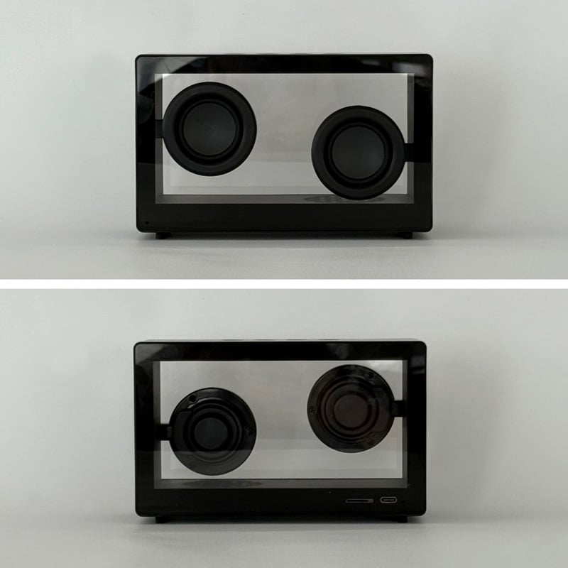 小型透明 Bluetooth クリア スピーカー | ART OF BLACK