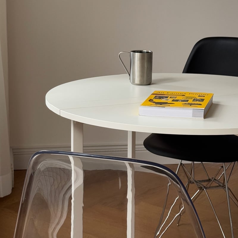 【新品キズ有】ラウンド 折り畳みテーブル【ART OF BLACK】 table-03115 フォールディング ラウンドローテーブル 折り畳み | ART