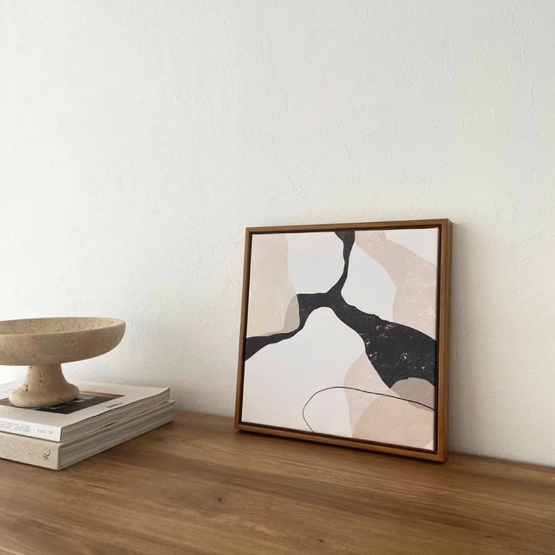 poster-03010 Rougir アートポスター フレーム付き 30×30cm |