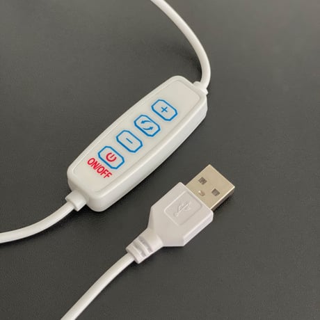 light-03238　USB スポット カーブアーム カラー デスクライト