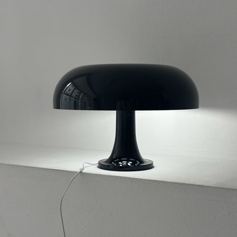 light-03344 USB ブラック マッシュルーム テーブルランプ LED | ART