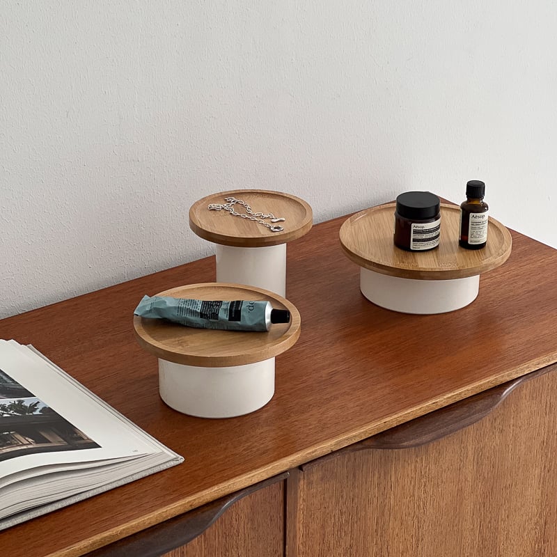 輝くオールドバカラ バンブーの脚付きトレイ【1916年頃】特大プレート tray-03095 バンブー 脚付きトレイ ホワイト ブラック | ART OF BLACK