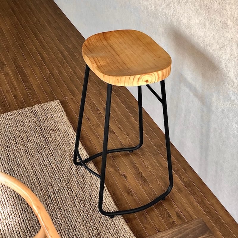 chair-03012 H75cm ハイチェア カウンタースツール | ART OF BLACK