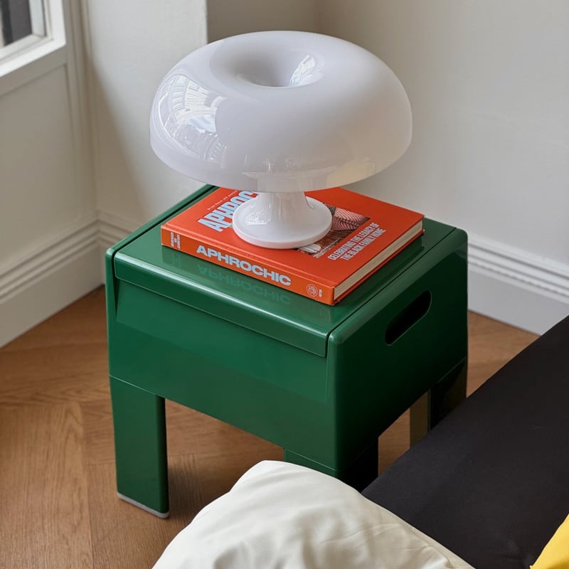 table-03169 収納付き スクエア サイドテーブル | ART OF BLACK