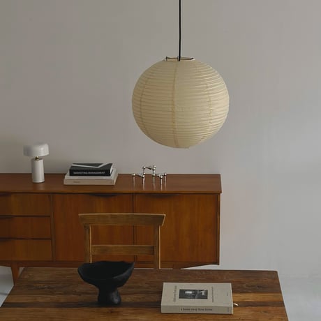 light-03286　生成り色 Rice Paper Shade Small 40cm 和紙 ペンダントライト