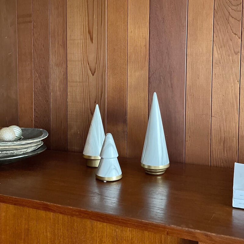 interior-03191 3個セット 磁器 ツリー オブジェ | ART OF BLACK