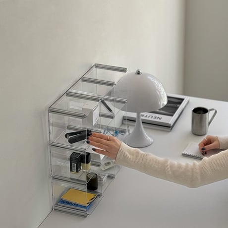 rack-03082　アクリル カップシェルフ