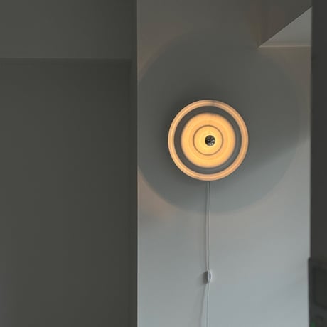 light-03374　Ripple ホワイト ウォールランプ 40cm