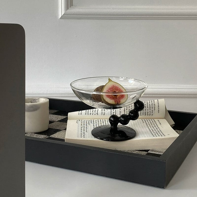 objet-03095 ツートーン ガラス カップ オブジェ | ART OF BLACK