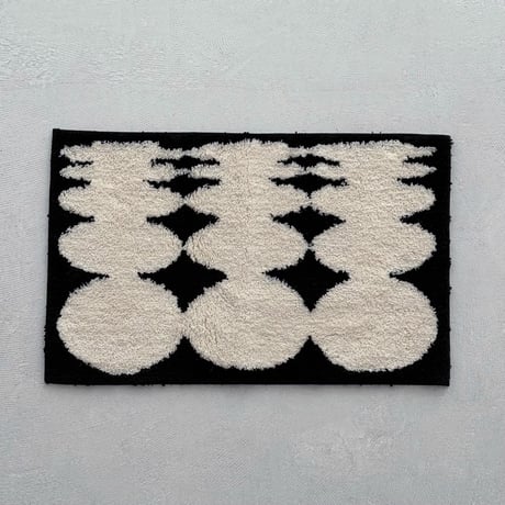 mat-03090　オーバルグラデーション ラグ 50cm×80cm