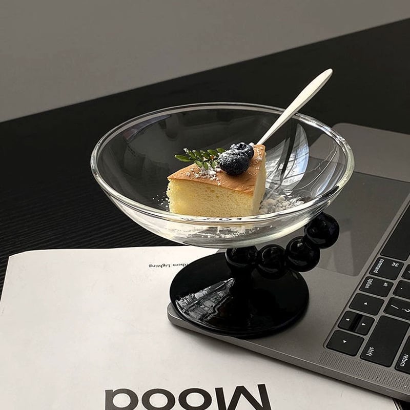 objet-03095 ツートーン ガラス カップ オブジェ | ART OF BLACK