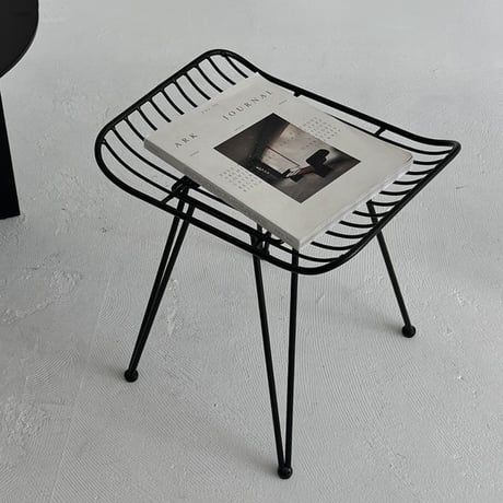chair-03040　アイアン スツール 椅子