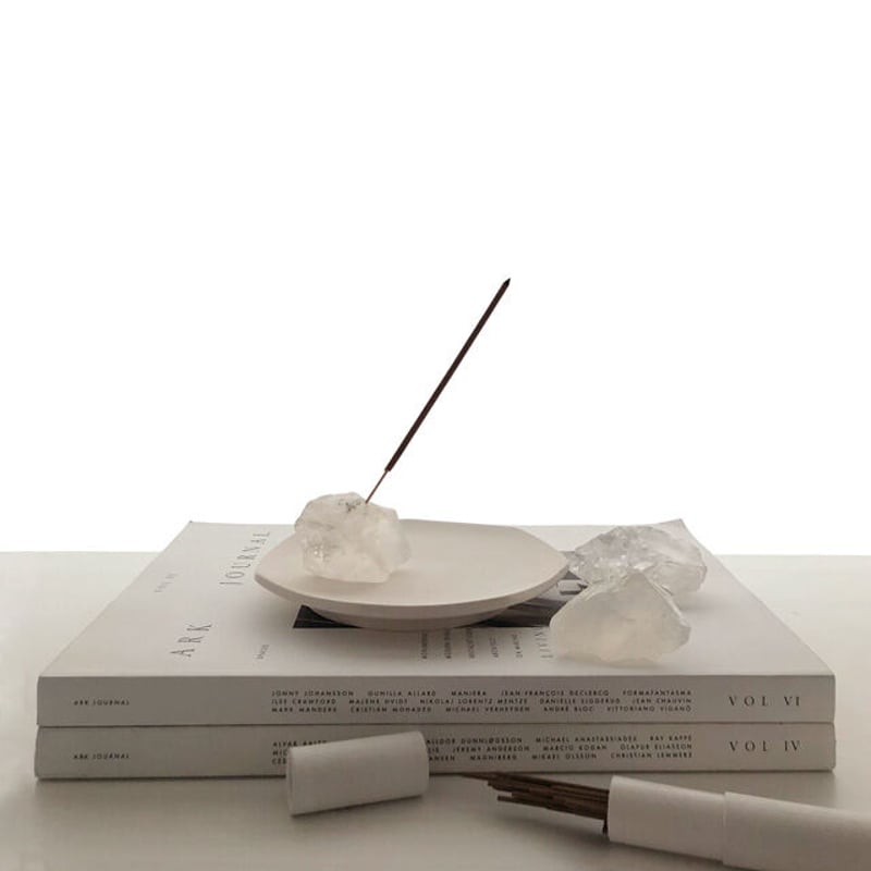 incenseholder-03042 天然石 ストーン インセンスホルダー お香立て | A