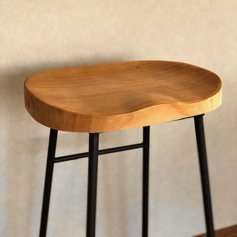 chair-03012 H75cm ハイチェア カウンタースツール | ART OF BLACK