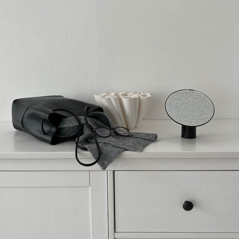 mirror-03081 useful mirror 360°回転 マグネット式 デスクトップ