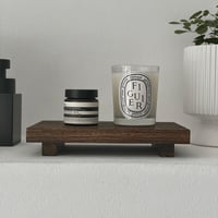 予約販売7月下旬～8月上旬頃発送予定　tray-03132　脚付き スクエアウッドトレイ