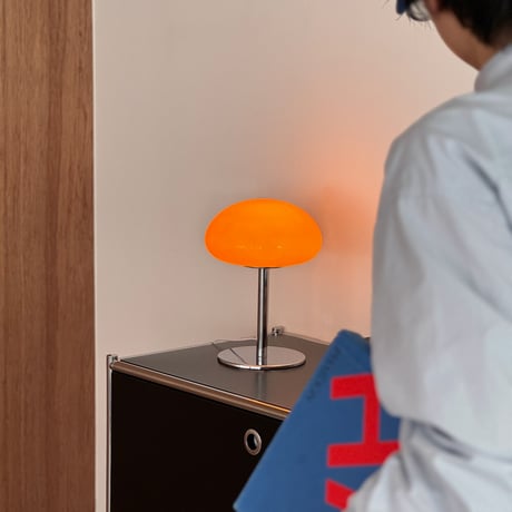 light-03366　USB ガラス バルーン テーブルランプ LED