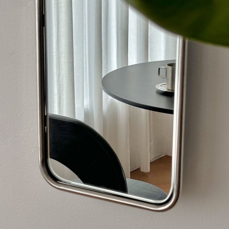 エジプト壁掛けミラー鏡 mirror-03147 ステンレスフレーム 壁掛けミラー | ART OF BLACK