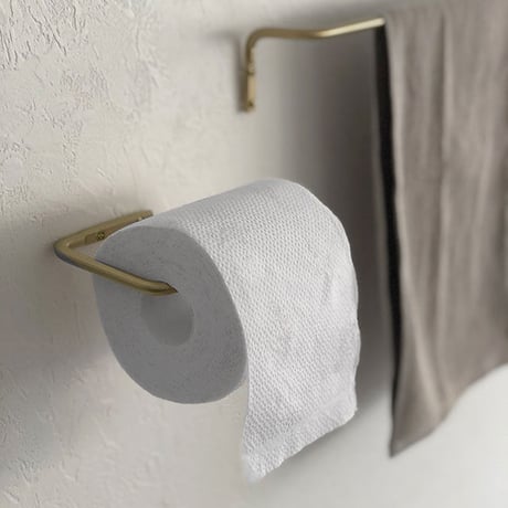 sanitary-03013　真鍮ブラス トイレットペーパーホルダー