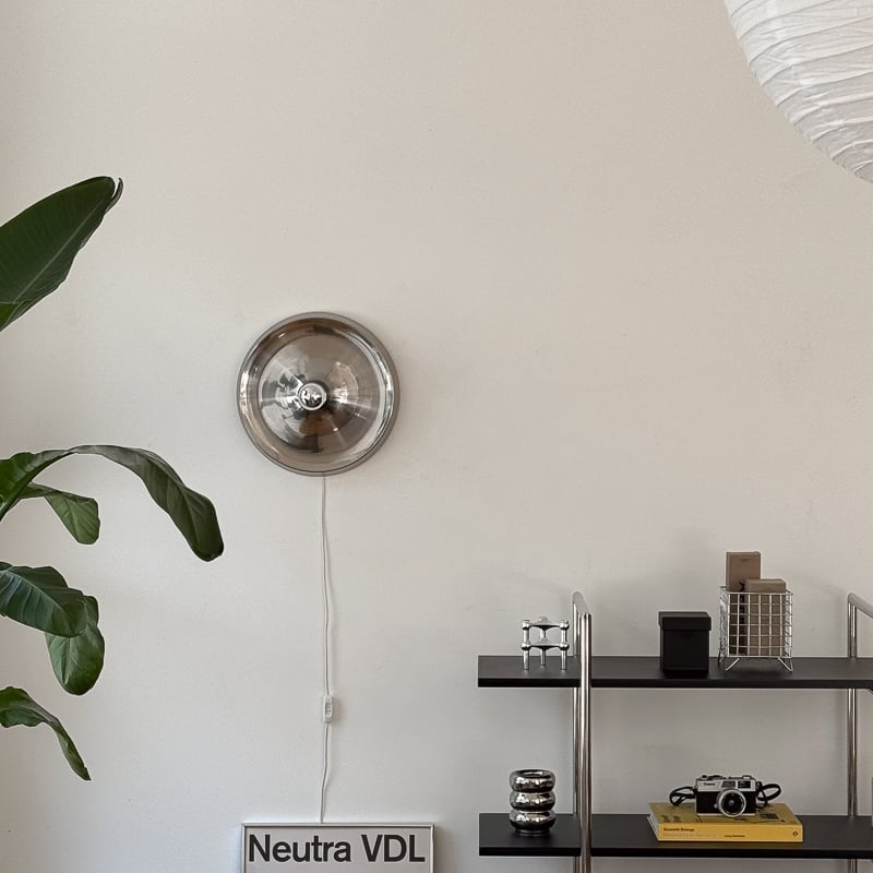 light-03361 UFO シルバー ウォールランプ 35cm | ART OF BLACK