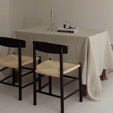 chair-03036　 受注販売　ブラック ペーパーコード チェア