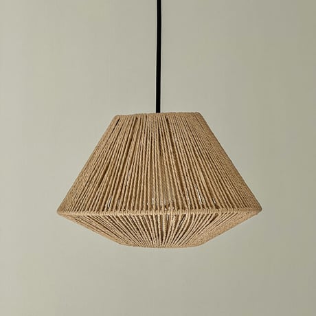 light-03155　rhombus ペーパーコード ペンダントライト 口金E26