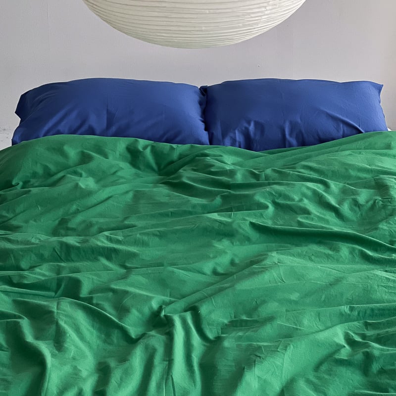 シリリュス　リバティ　掛け布団カバー　枕カバー　グリーン 楽天市場】グリーン ダブルストライプ 枕カバー 2枚セット【ART