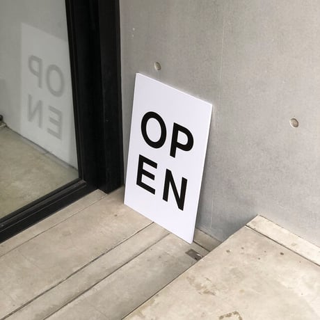 board-03005　OPEN サインプレート ショップ看板 パネル