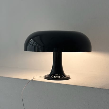 light-03344　USB ブラック マッシュルーム テーブルランプ LED