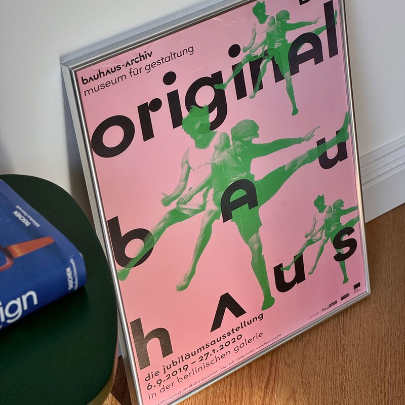 poster-03085 BAUHAUS vivid シルバーフレーム アートポスター poster-03085 BAUHAUS vivid シルバーフレーム アートポスター