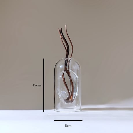 予約販売7月中旬～7月下旬頃発送予定　diffuser-03002　ガラス ディフューザーベース 入れ替え用 リードスティック付き